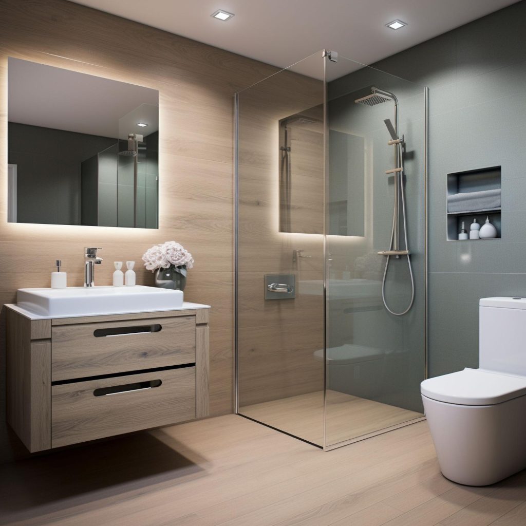 Install a Shower Bench
