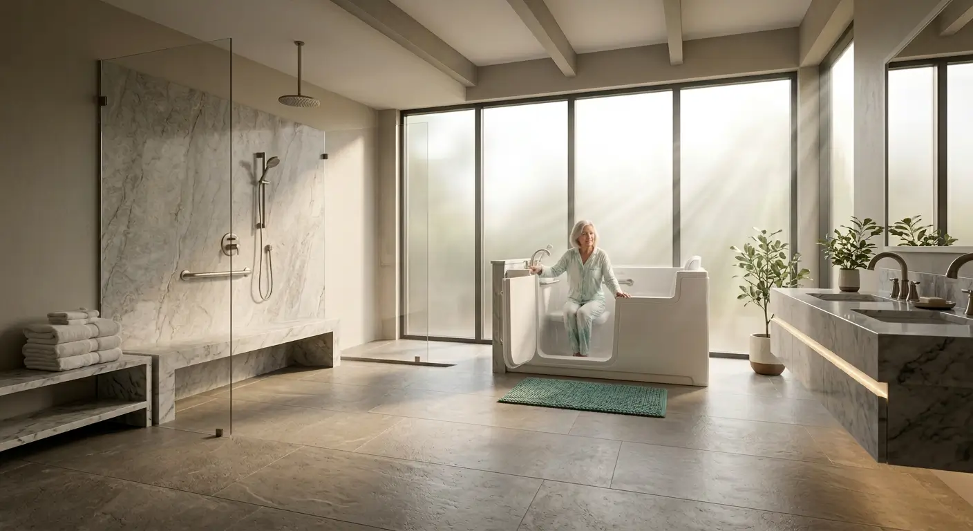Featured image for “How Walk-In Tubs Reduce Fall Risks at Home ”