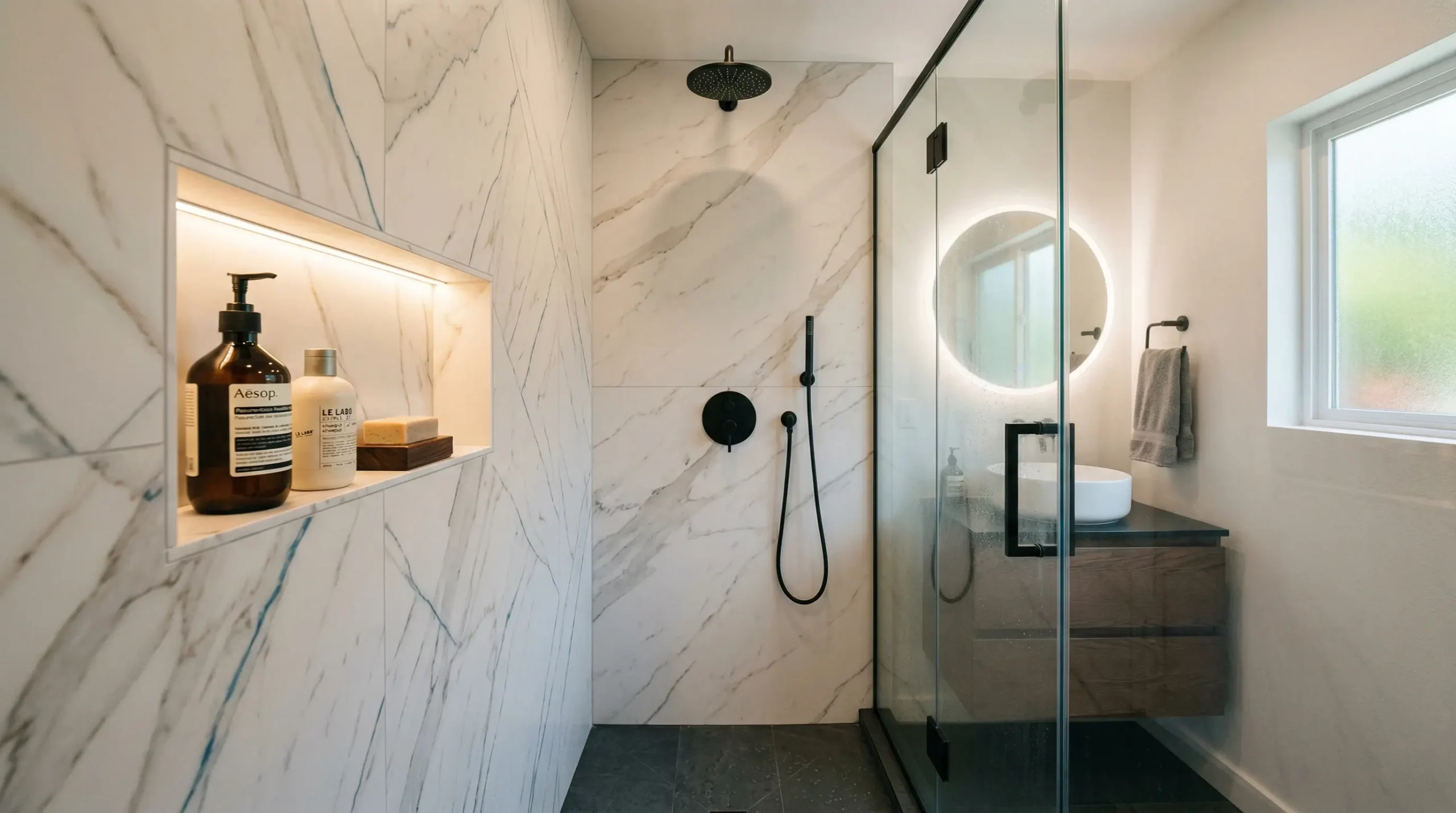 Featured image for “Why Patterned Shower Walls Are Replacing Traditional Tile”