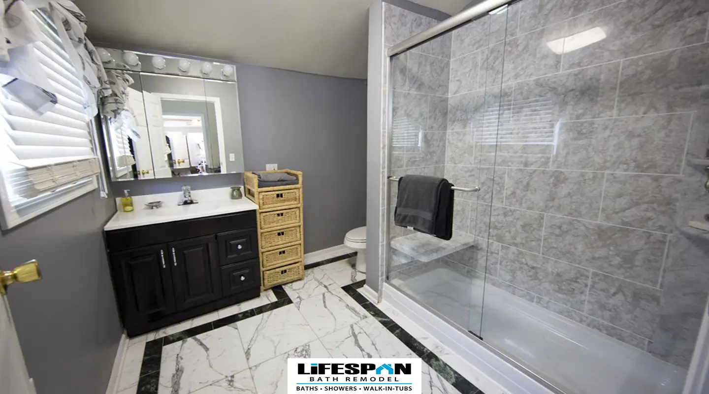 Featured image for “What’s the Ideal Walk-In Shower Size for a Small Utah Bathroom”